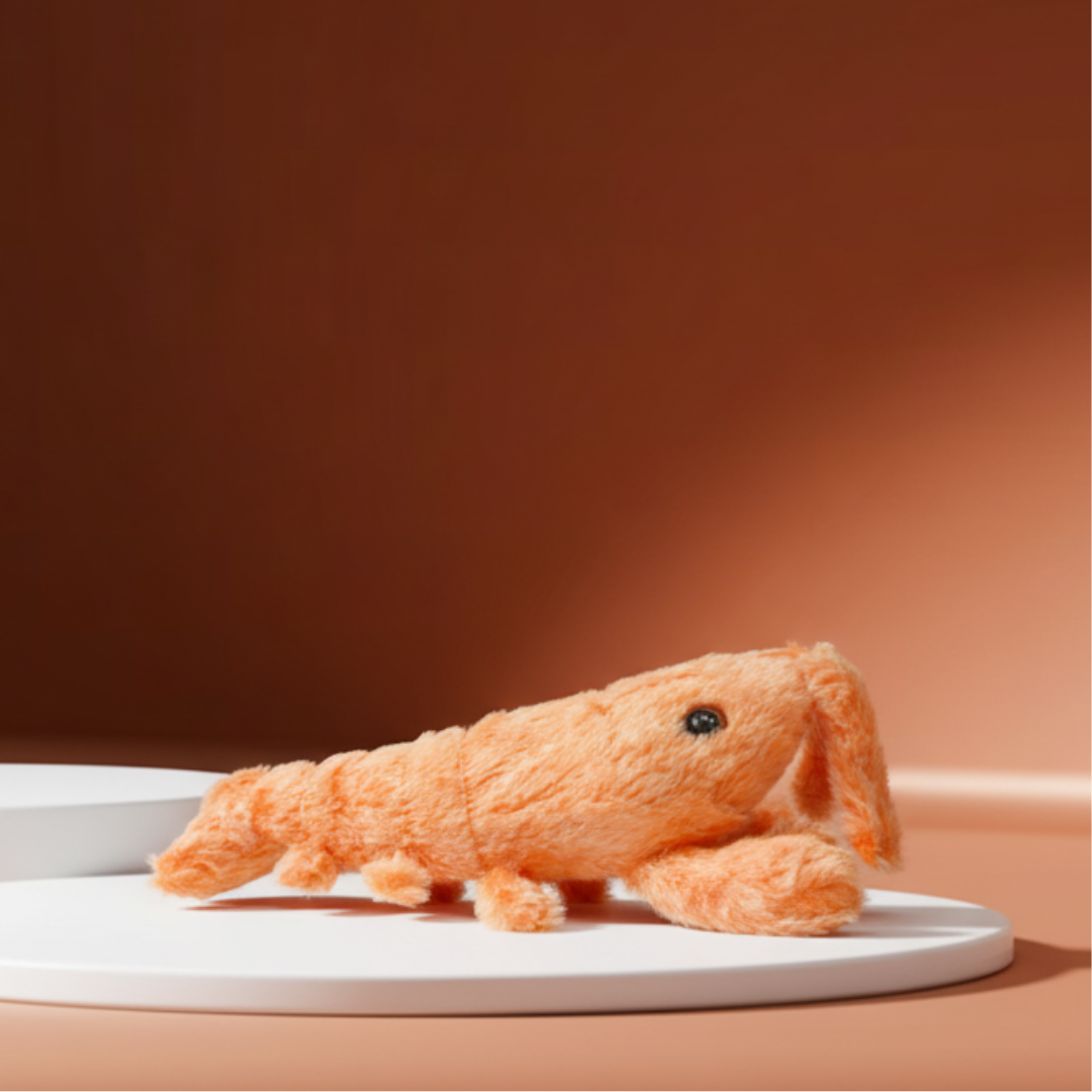 Lobster Plush Dog Toy | Rechargeable Moving Pet Toy
