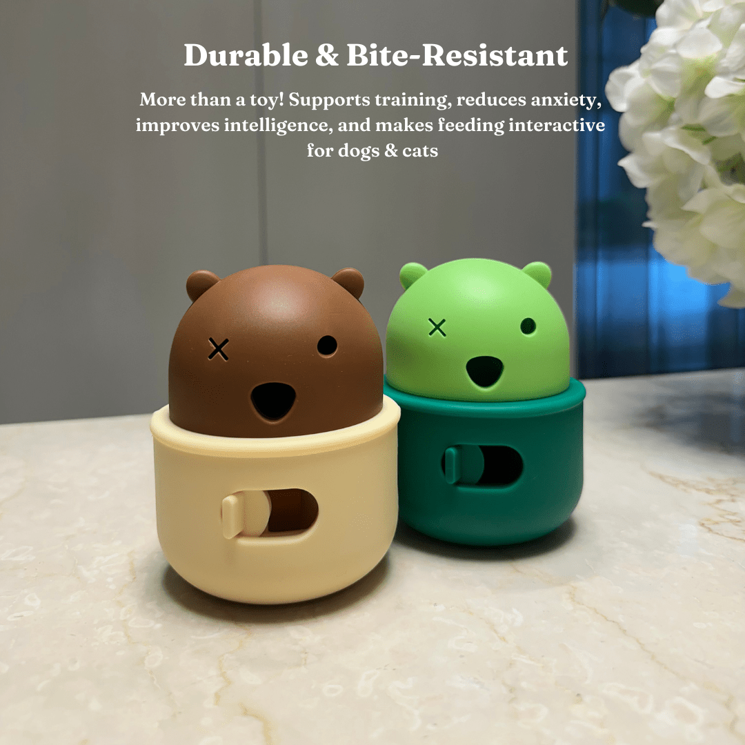 Silicon Bear Treat Dispenser - KIRA Pet World