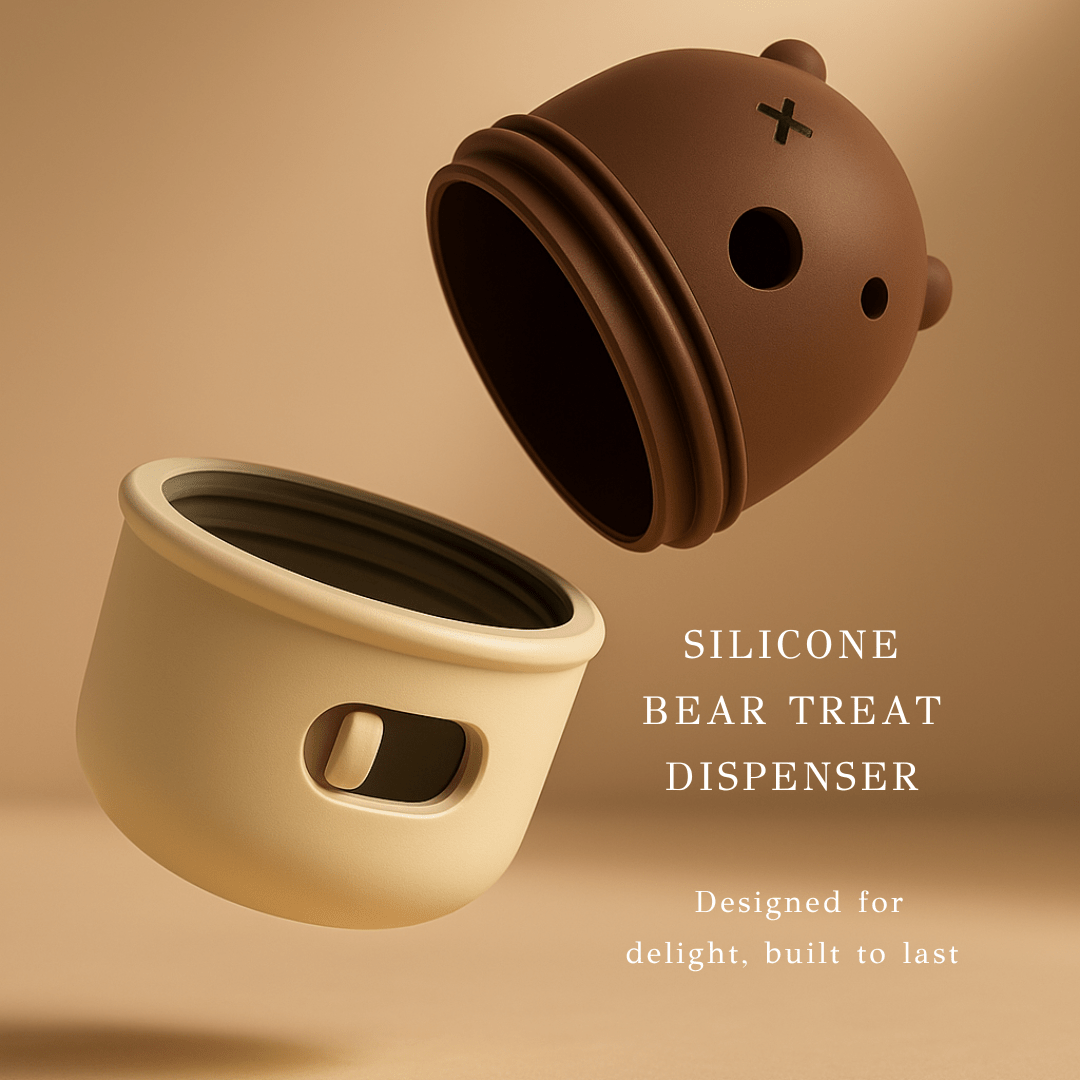 Silicon Bear Treat Dispenser - KIRA Pet World