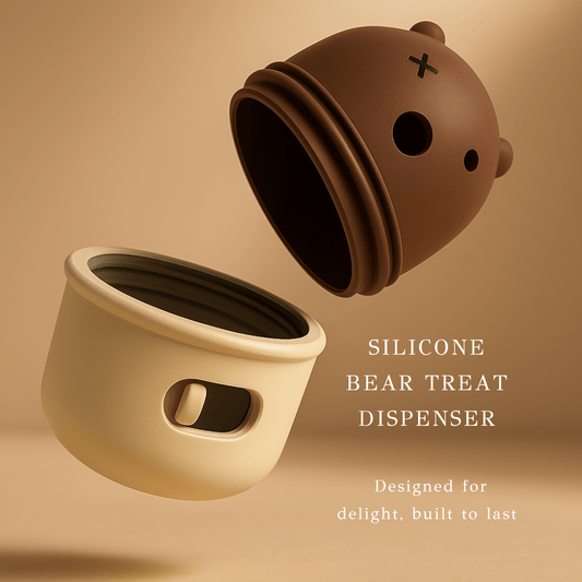 Silicon Bear Treat Dispenser - KIRA Pet World
