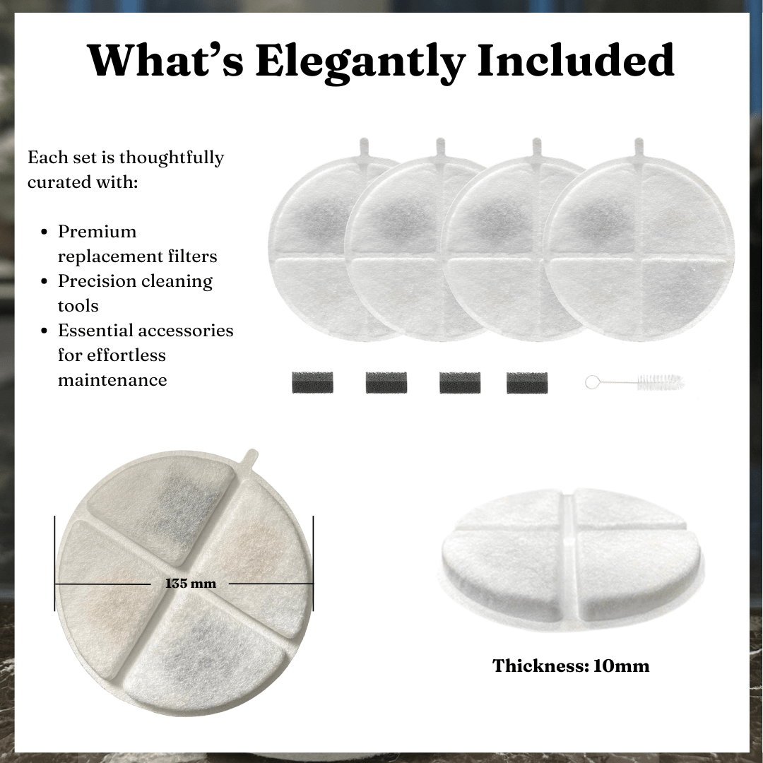 Smart Water Fountain Filters for Cats & Dogs - KIRA Pet World